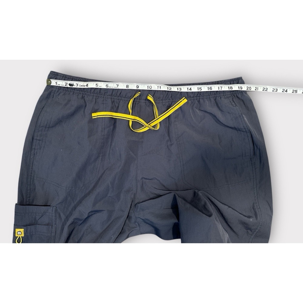 Spread Good Cheer‎ Unisex Size 3X Gray Scrub Pants Cargo  Medical Drawstring - Picture 5 of 7